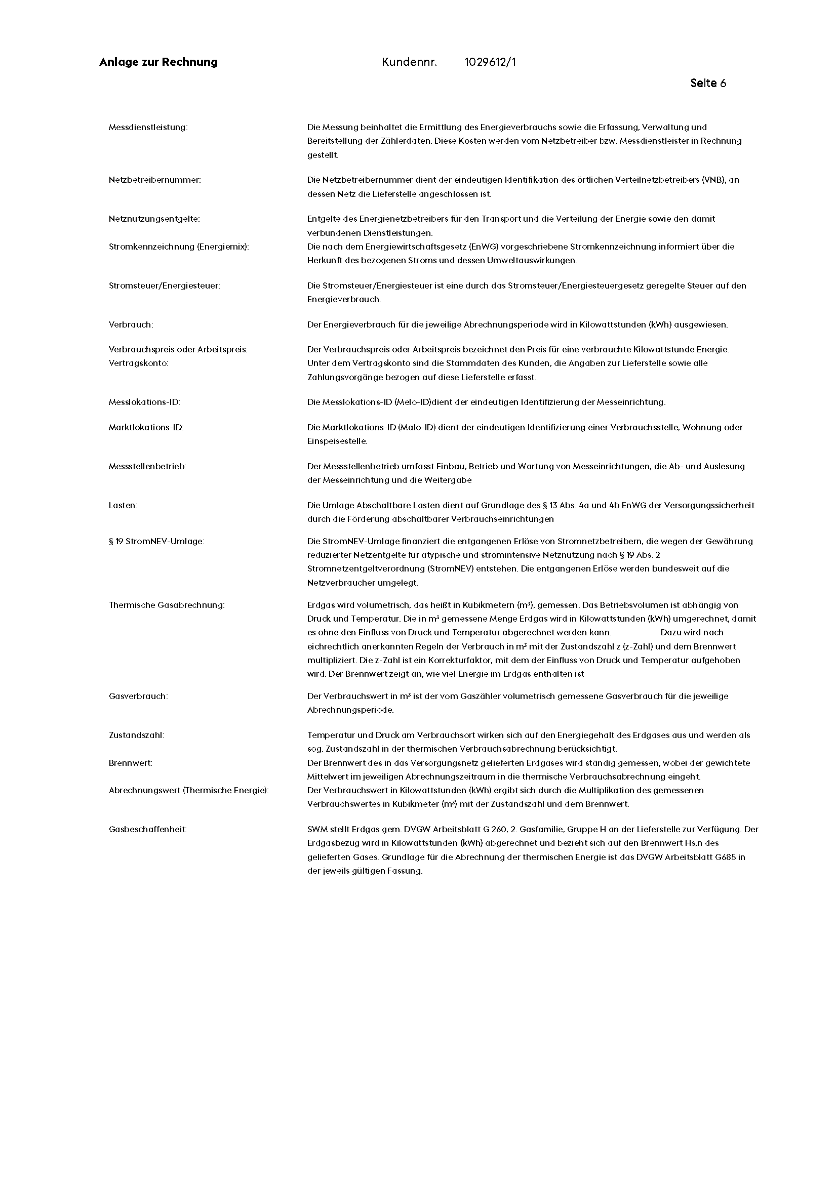 Musterrechnung Wärme Seite 6